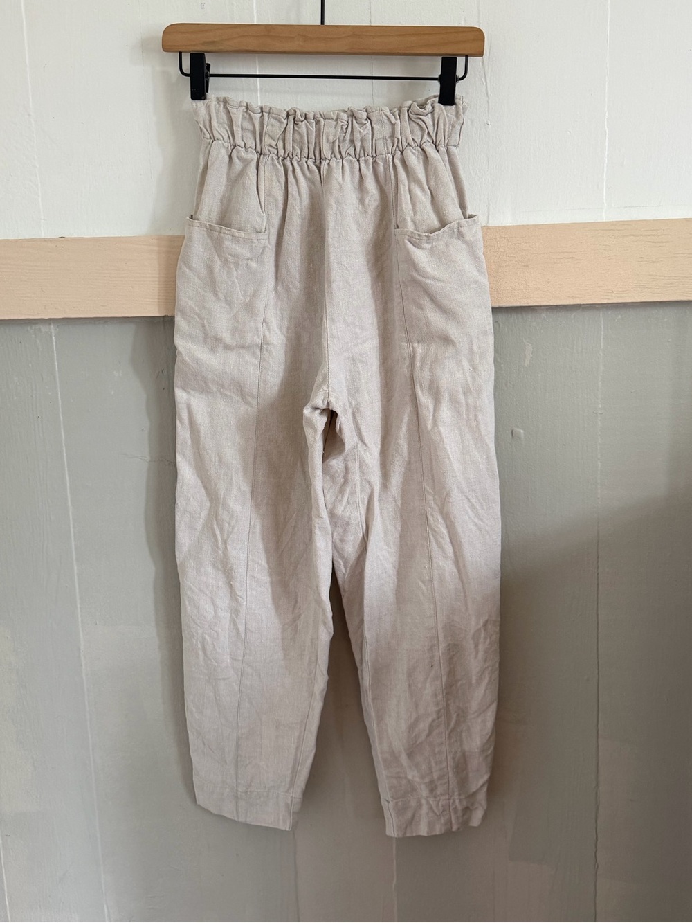 OZMA linen utility pants